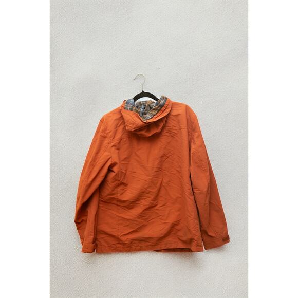 Simply Styled by Sears Canvas Field Jacket – Rust Orange with Flannel Lining M - Picture 4 of 4